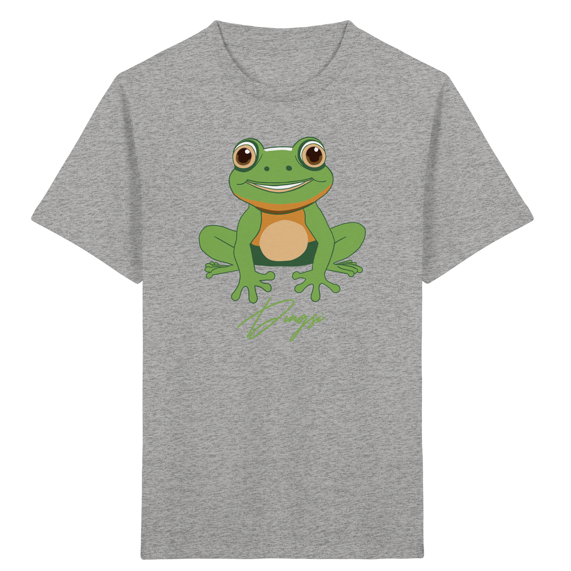 Dingsi Frosch Shirt - Kids Organic Shirt