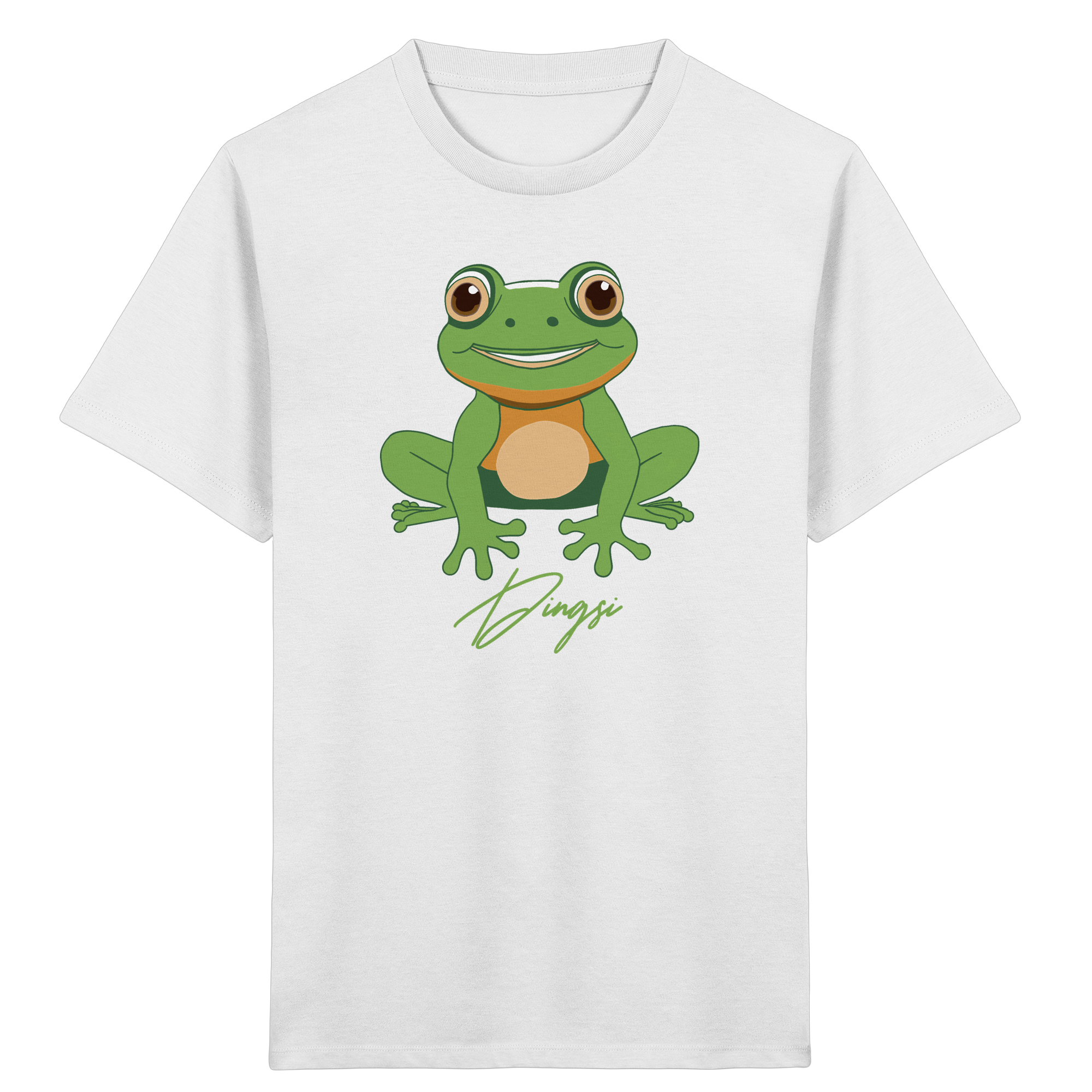Dingsi Frosch Shirt - Kids Organic Shirt