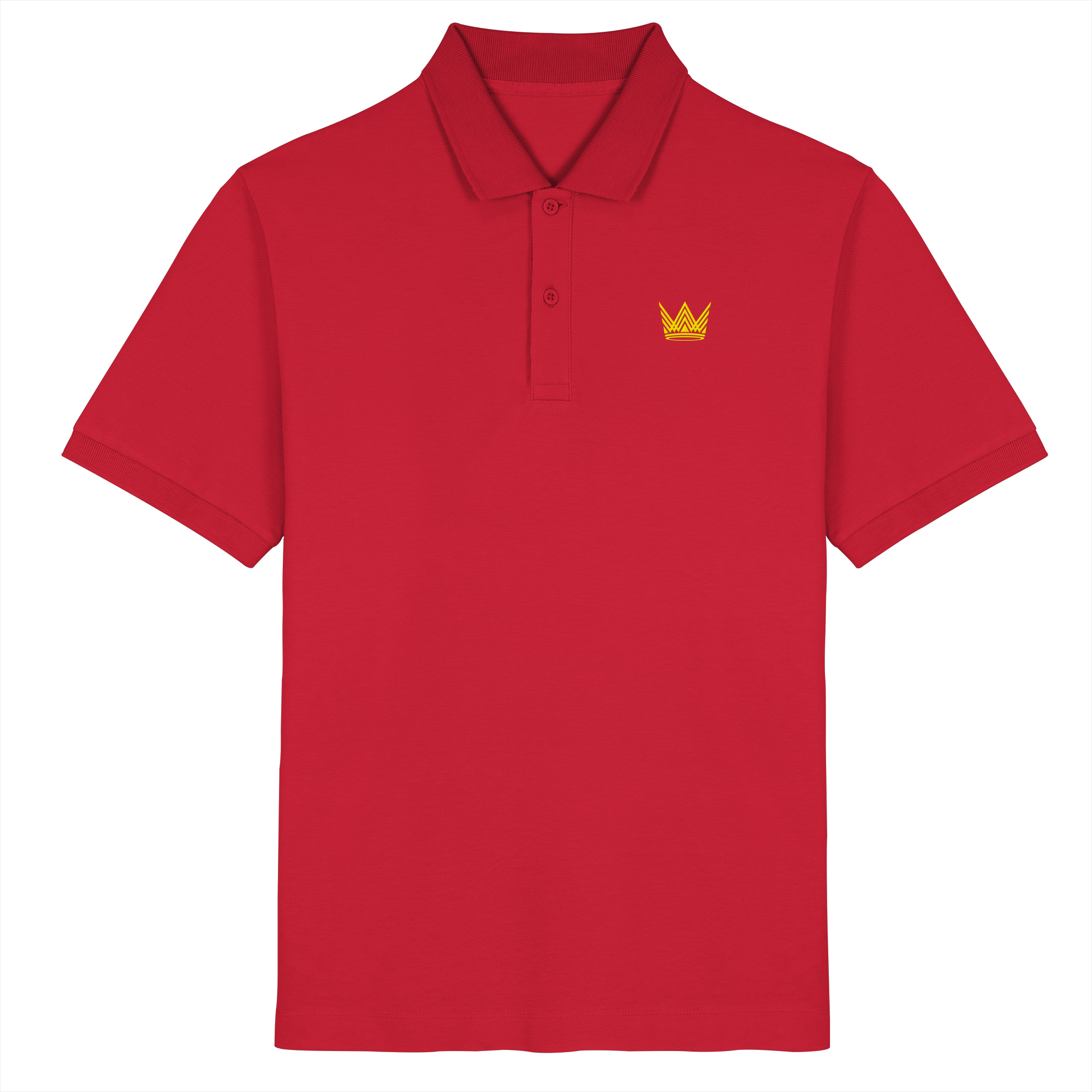 Poloshirt mit gestickter Krone for Men