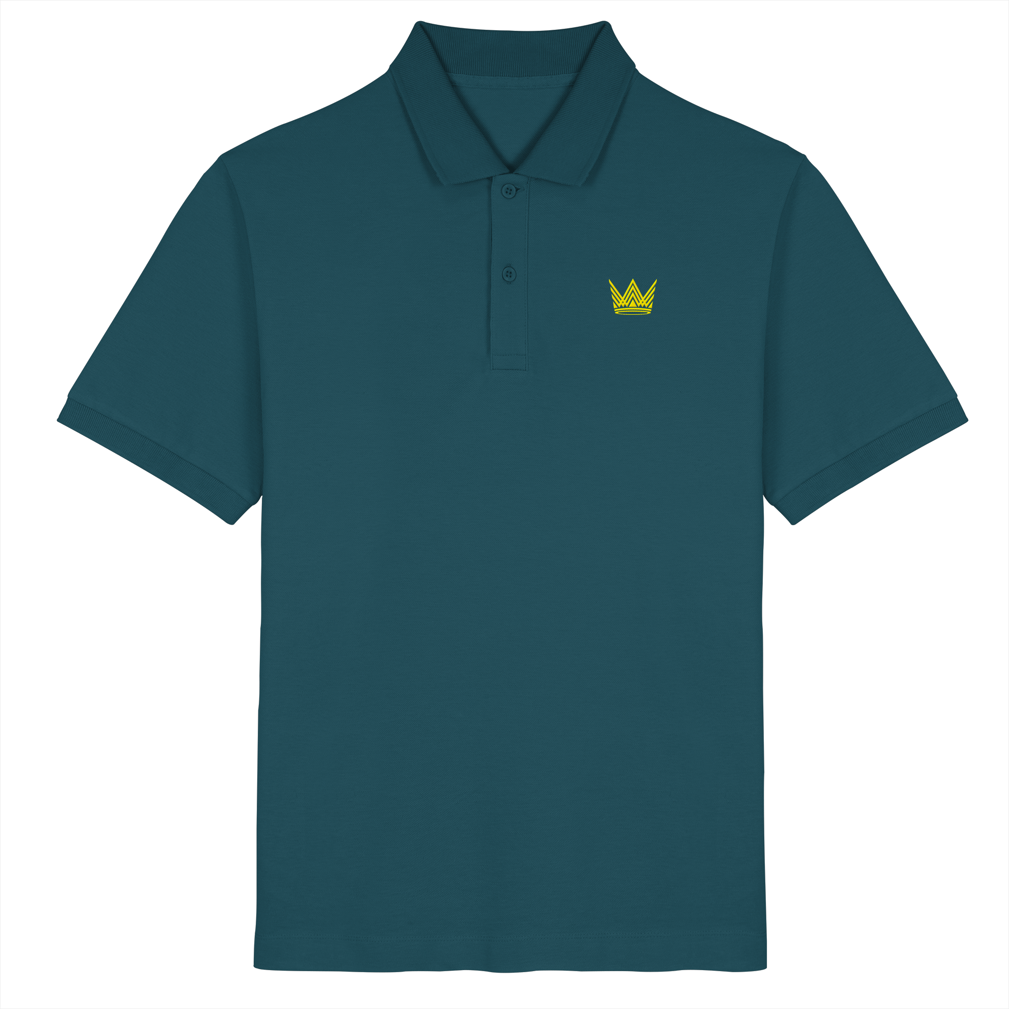 Poloshirt mit gestickter Krone for Men