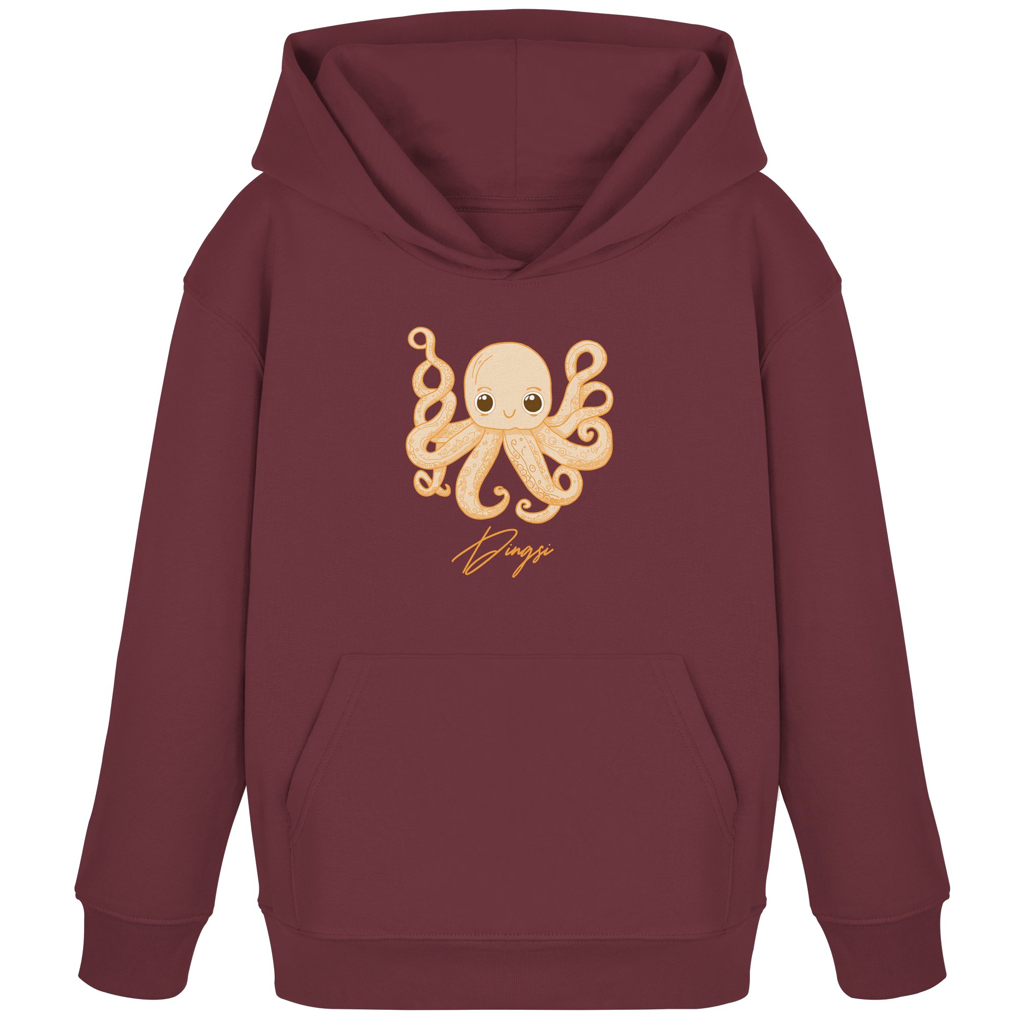 Octopus  - Organic Hoodie for Kids