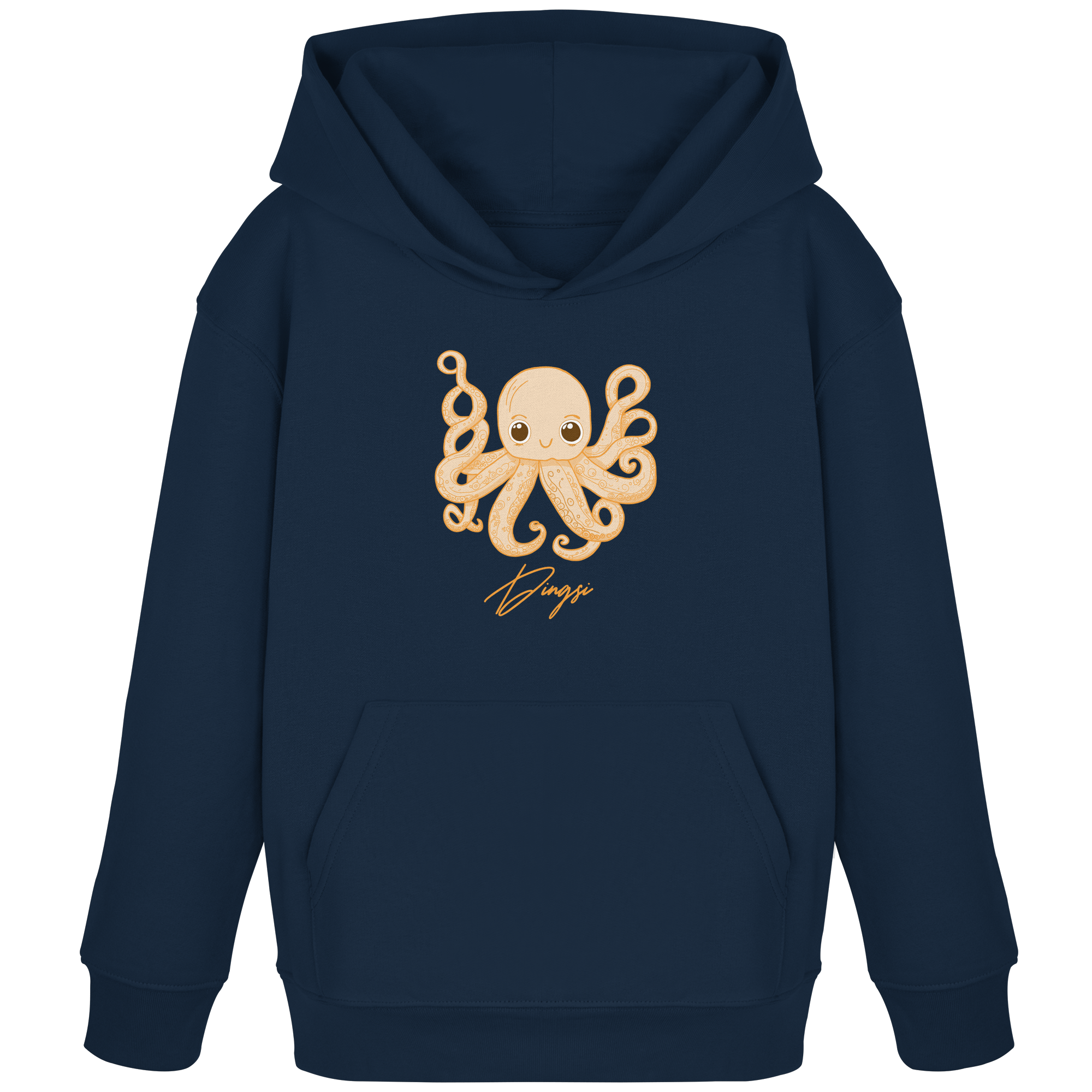 Octopus  - Organic Hoodie for Kids