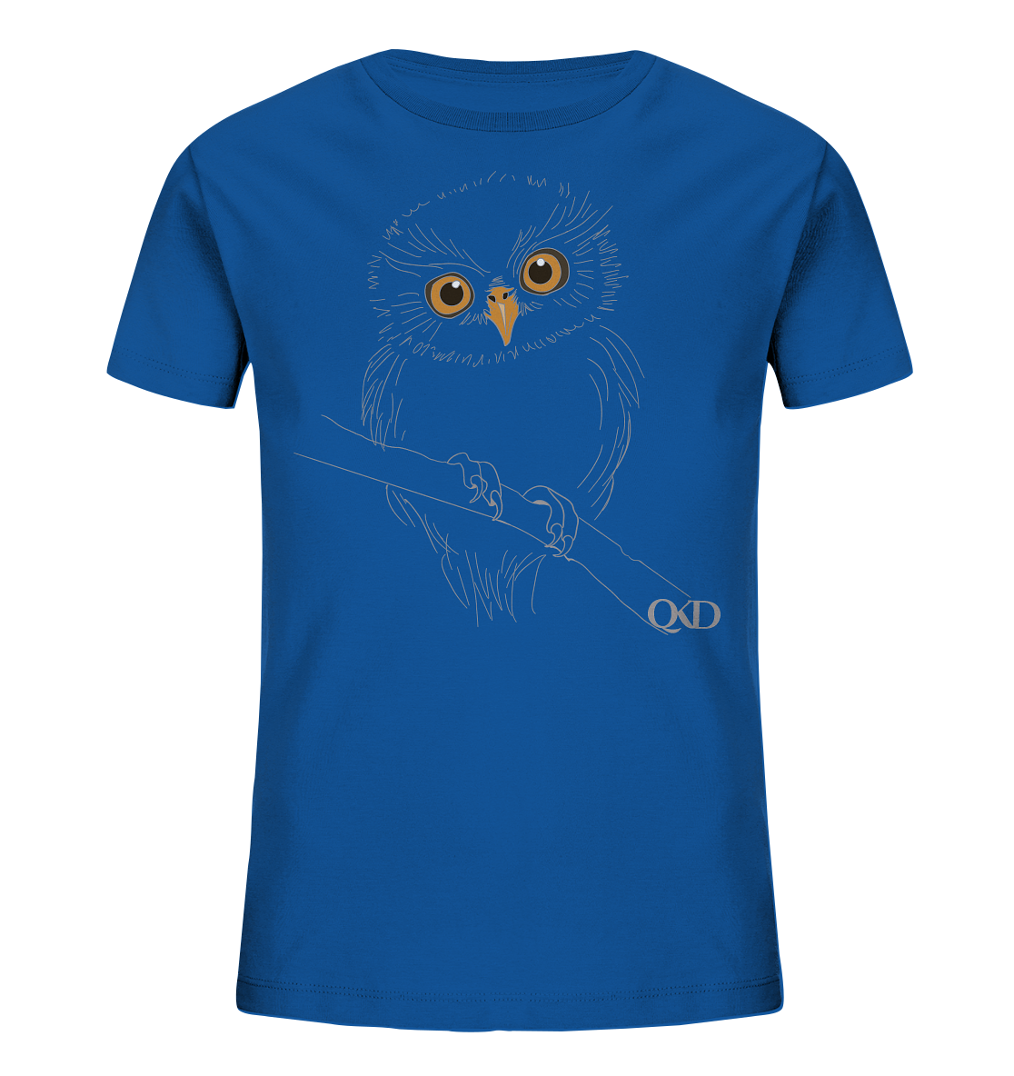 Eulen Druck  - Kids Organic Shirt