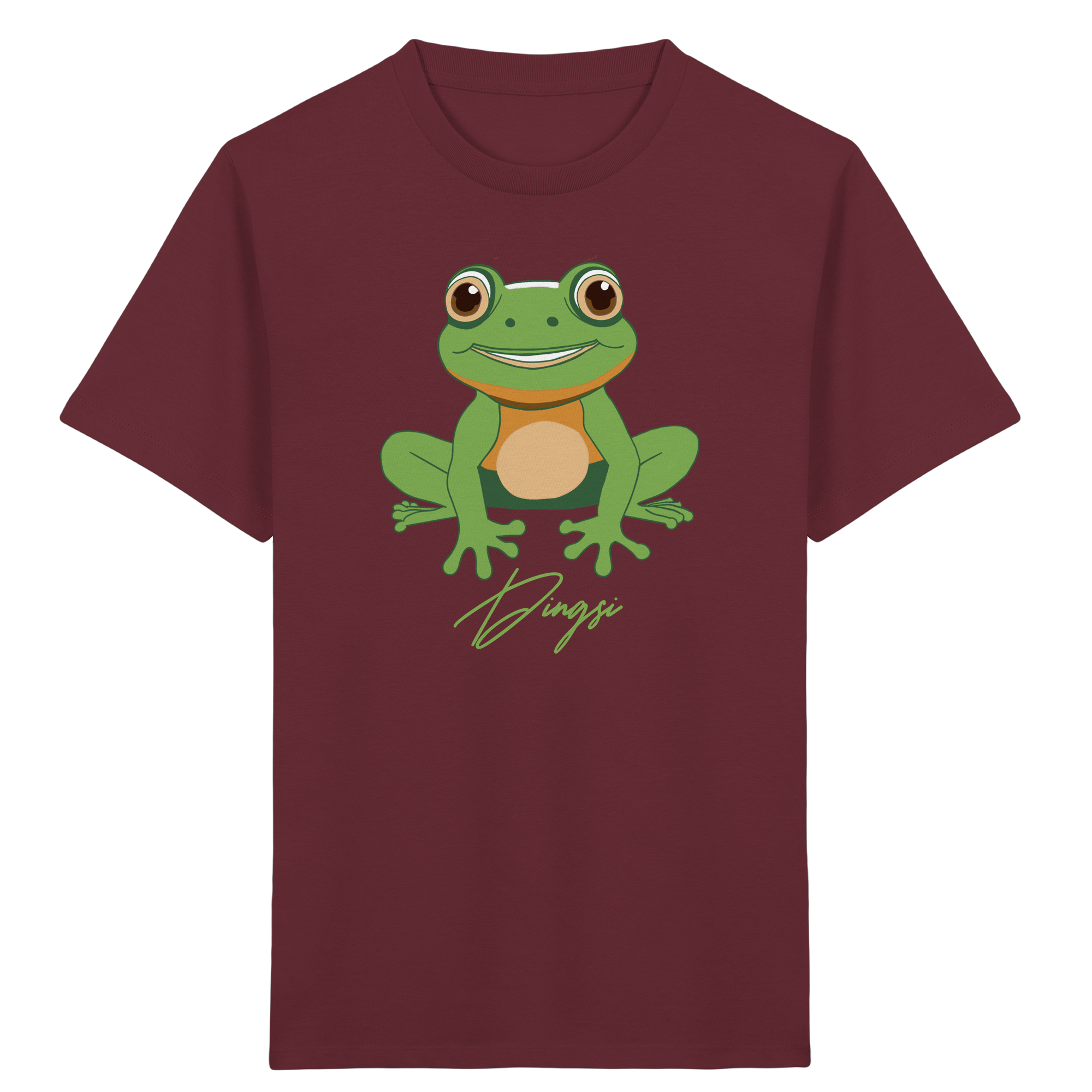 Dingsi Frosch Shirt - Kids Organic Shirt
