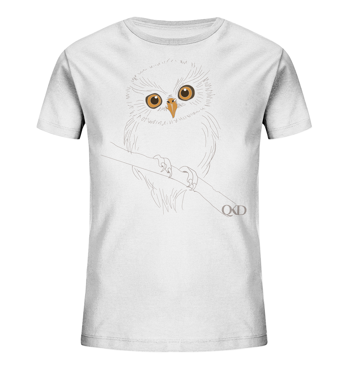 Eulen Druck  - Kids Organic Shirt