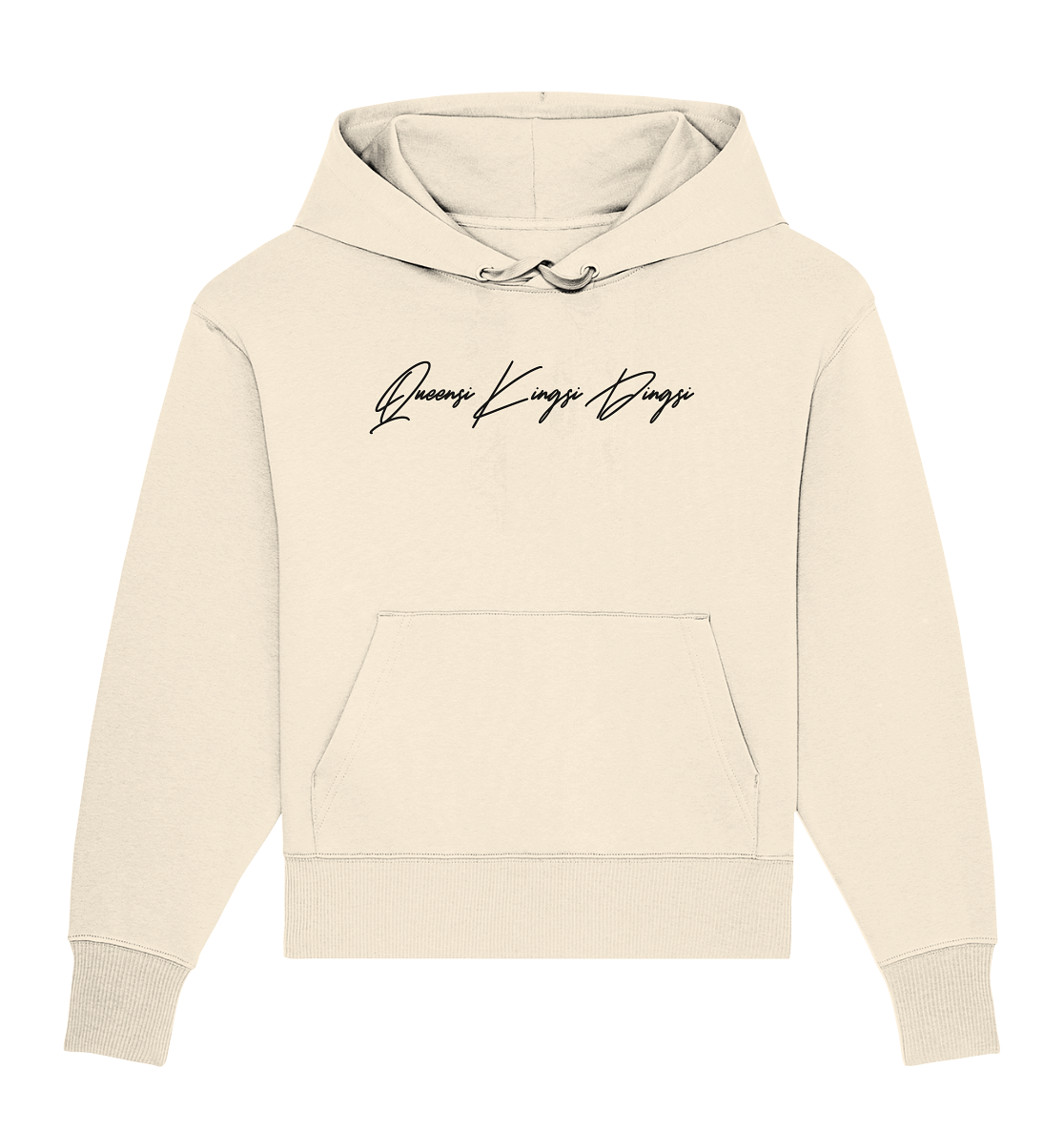 Schriftzug QKD - Organic Oversize Hoodie