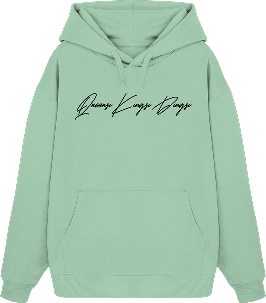 Schriftzug QKD - Organic Oversize Hoodie
