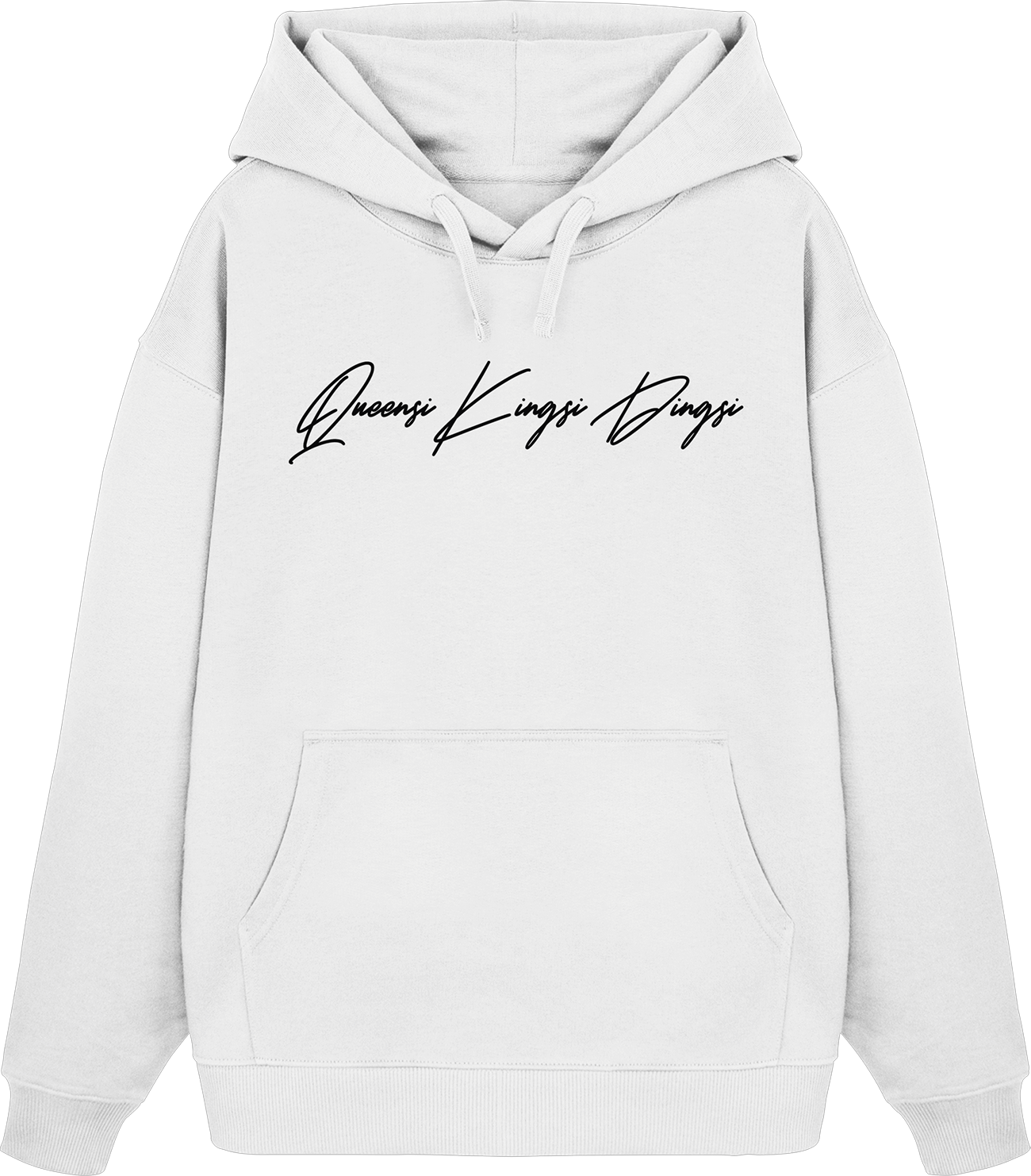 Schriftzug QKD - Organic Oversize Hoodie