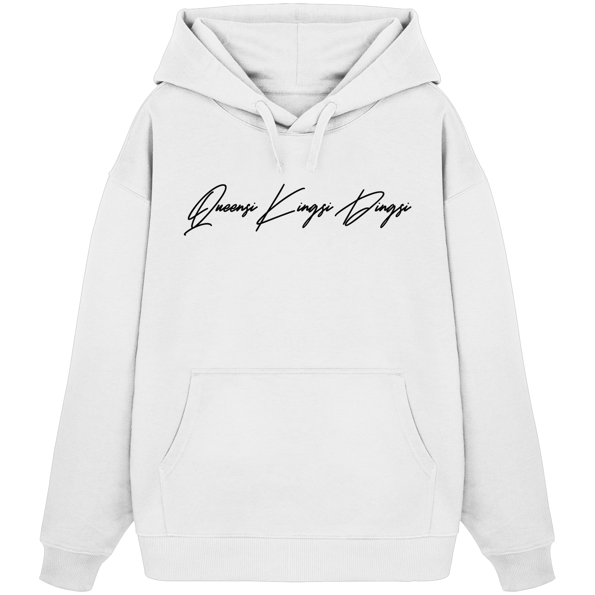 Schriftzug QKD - Organic Oversize Hoodie
