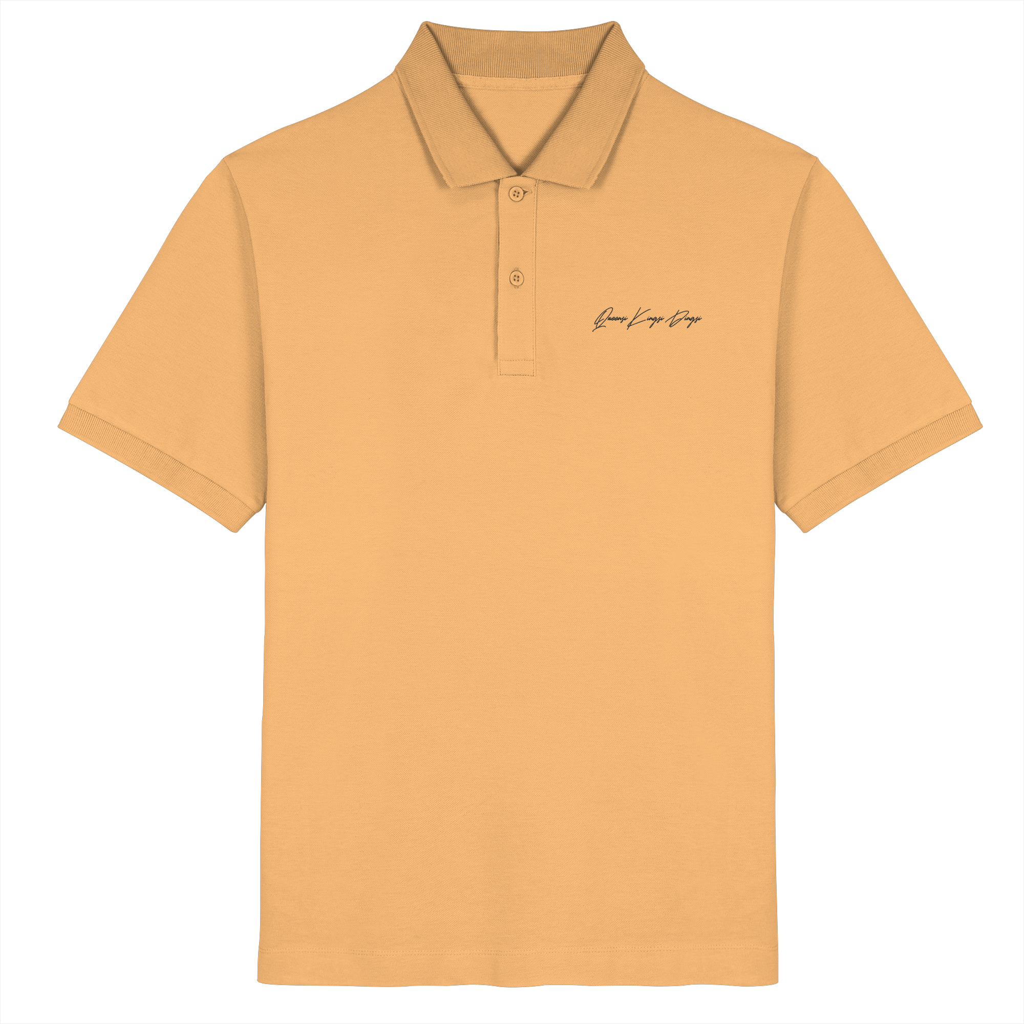 Poloshirt mit gesticktem Schriftzug