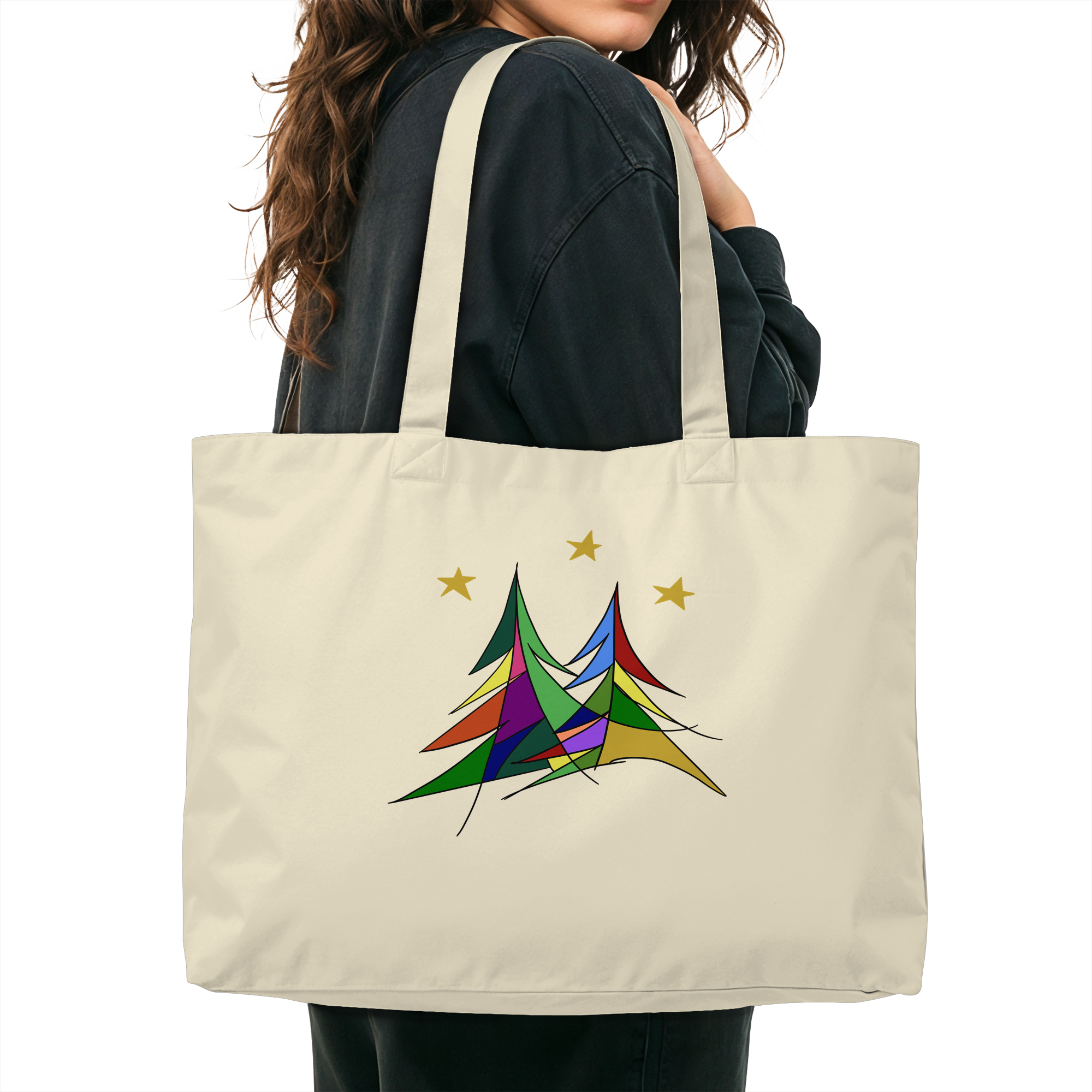 Tannenbaum - Organic Shopping-Bag