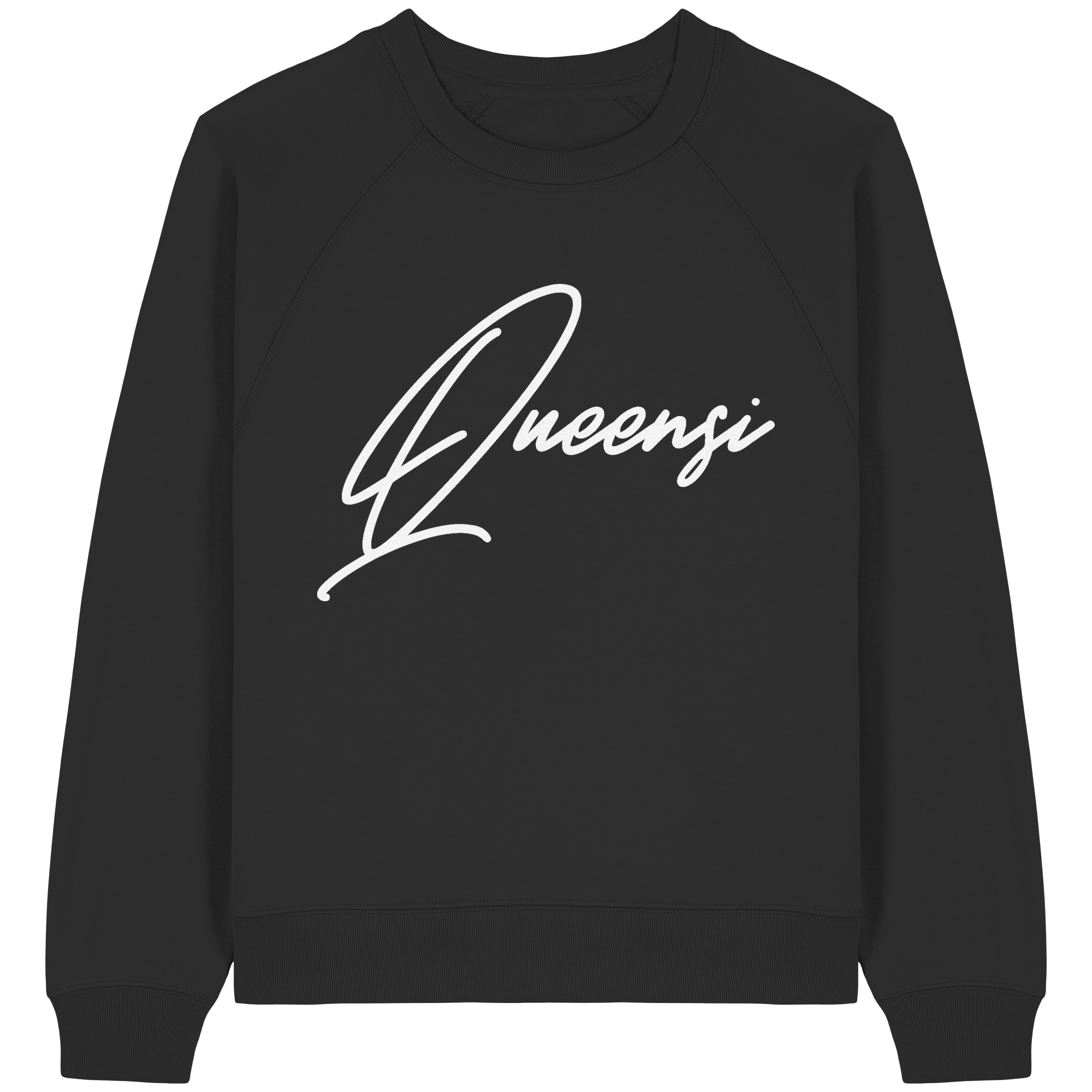 Queensi - Organic Raglan Sweatshirt for Women