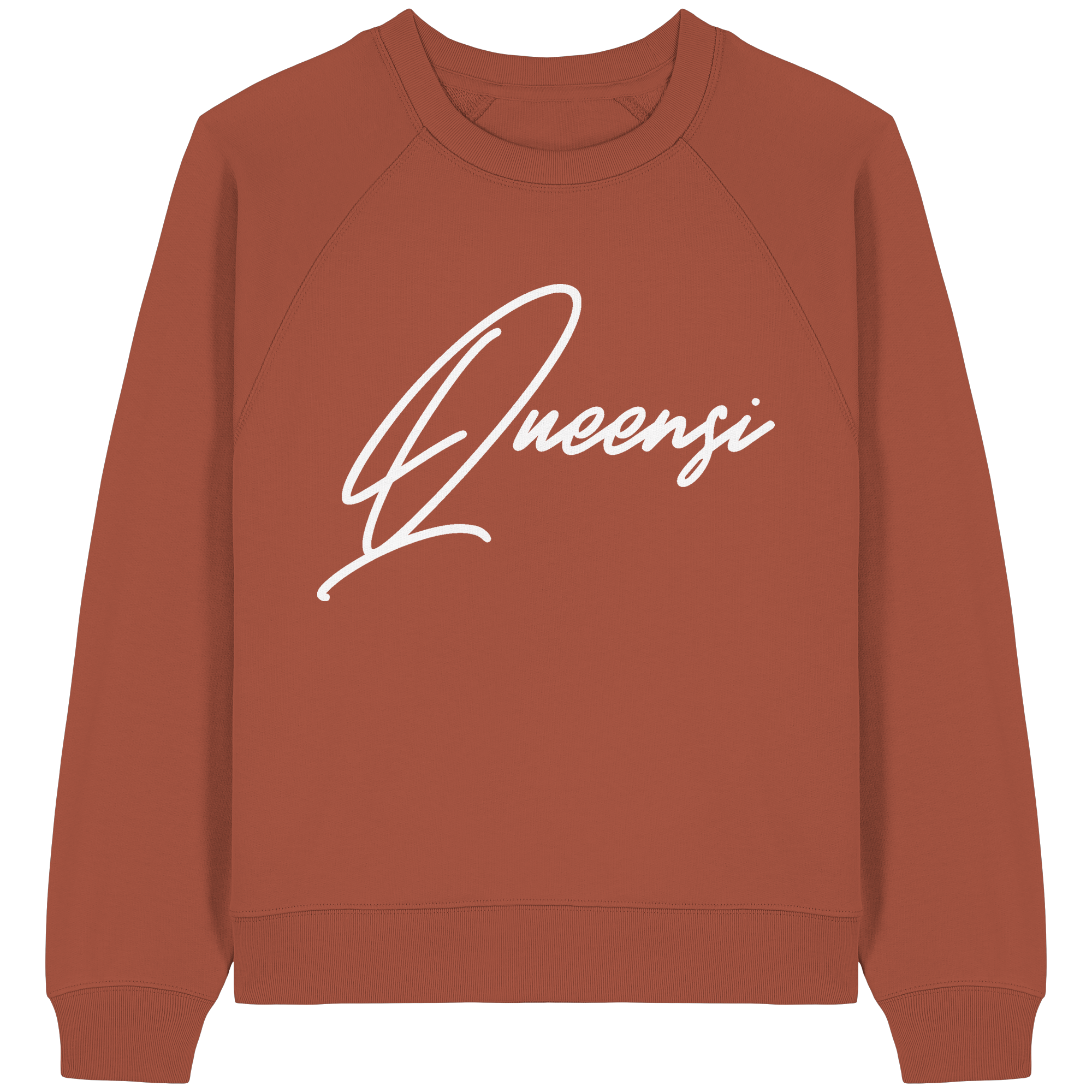 Queensi - Organic Raglan Sweatshirt for Women