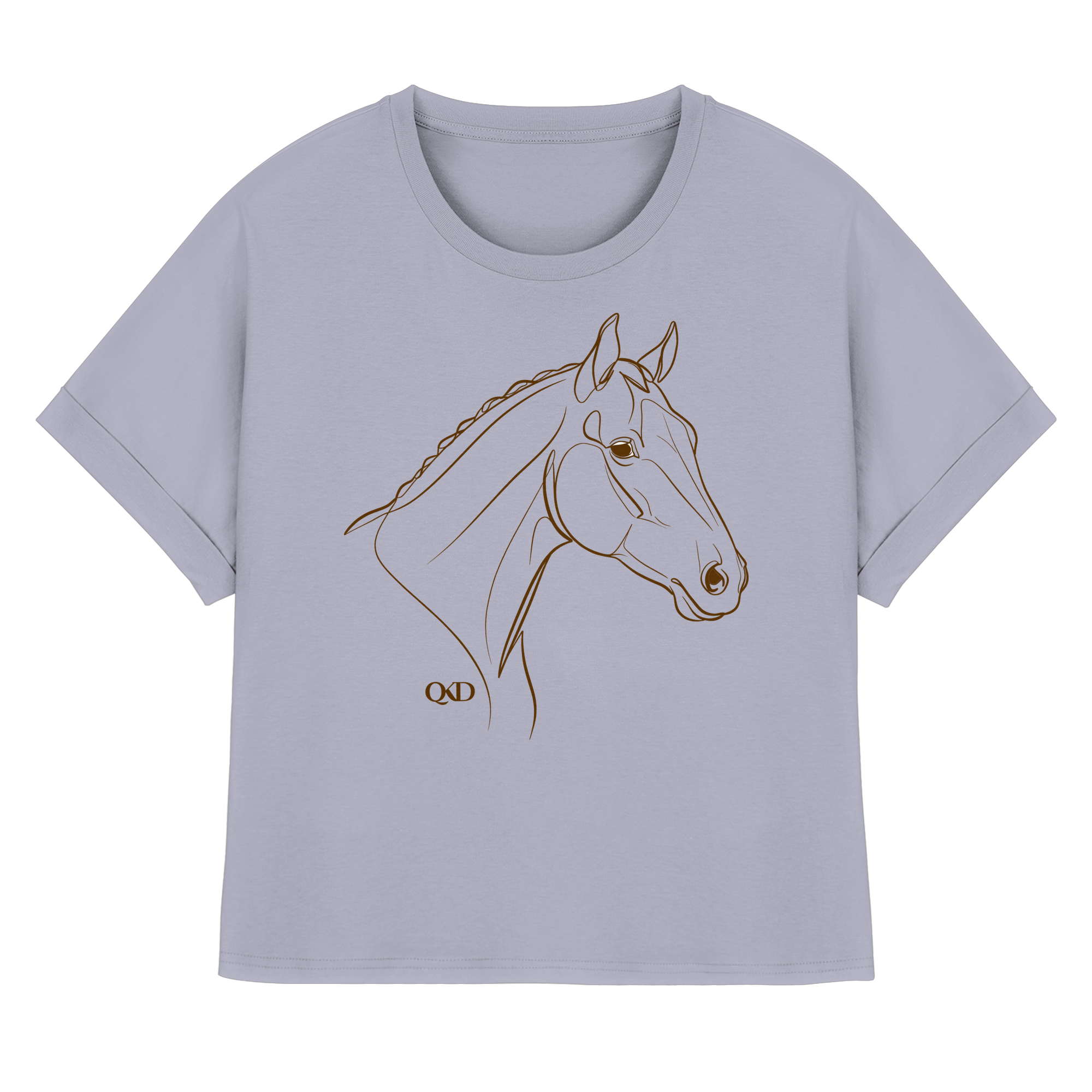 Womens T-Shirt mit Pferd